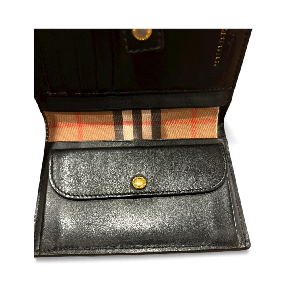 Burberry Nova Check Canvas & Leather Wallet - Picture 3 of 9